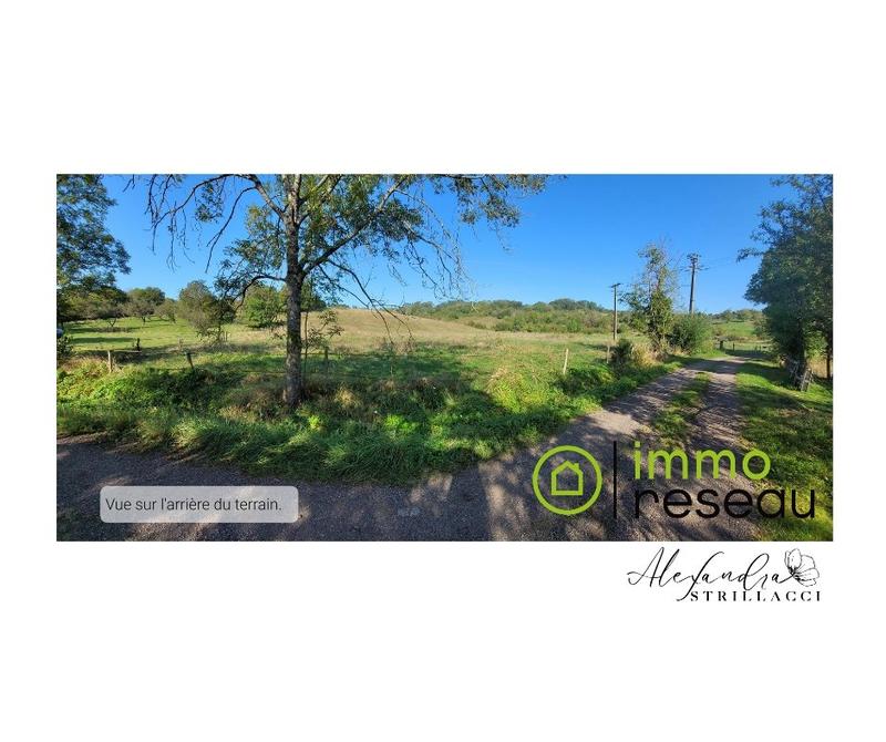 Terrain constructible - 2 544 m²