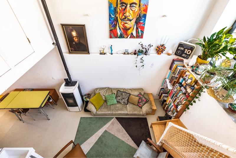 Loft - 58 m² - 3 pièces