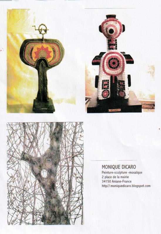 Art Tention exposition  2026 -Monique Di Caro et Pierre de Bancourt -