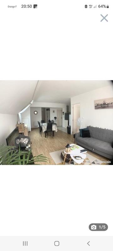 Appartement - 55 m² - 2 pièces
