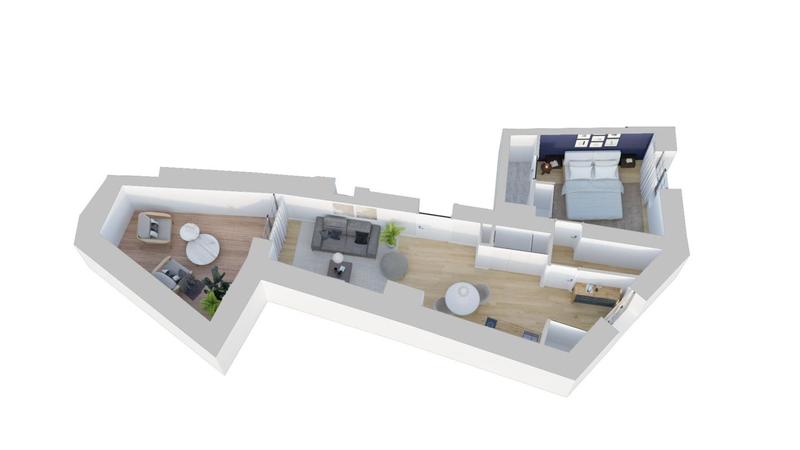 Appartement - 39 m² - 2 pièces