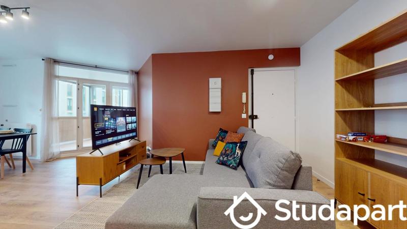 Chambre - 17 m² - 1 pièce