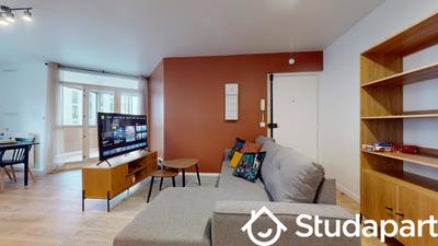 Chambre - 17 m² - 1 pièce