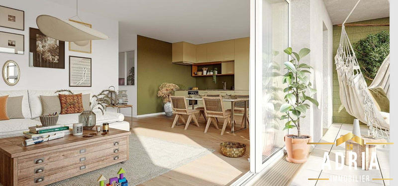 Appartement - 42 m² - 2 pièces