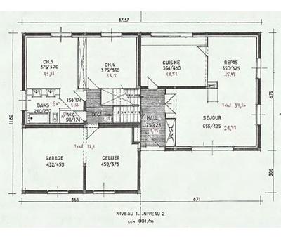 Maison traditionnelle - 186 m² - 8 pièces