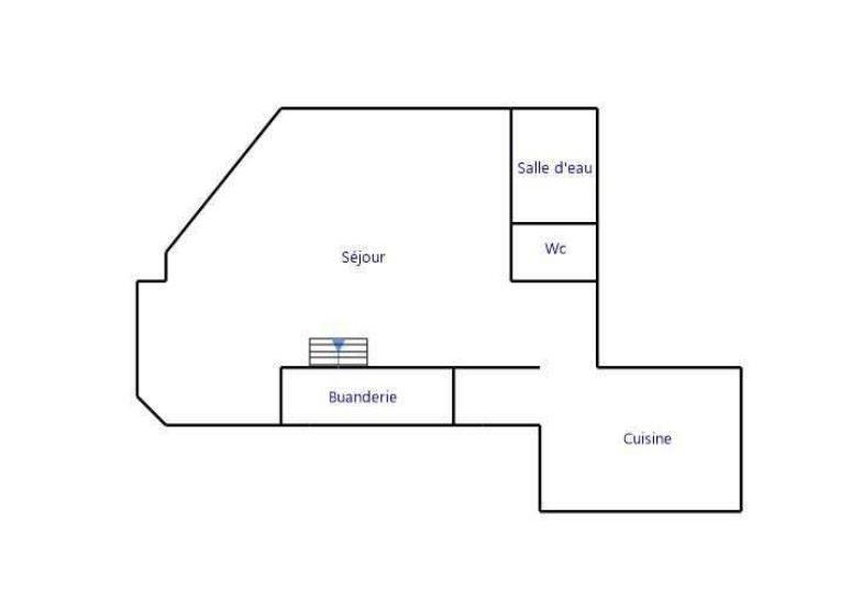 Appartement - 48 m² - 1 pièce