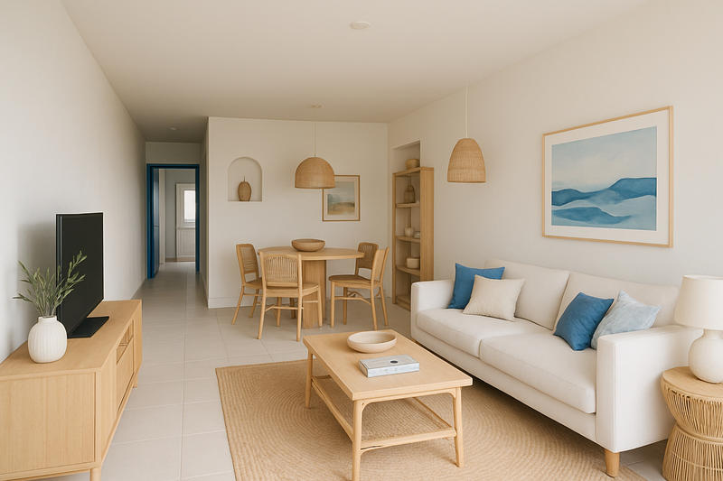 Appartement - 80 m² - 3 pièces