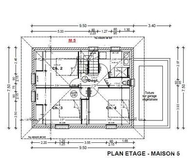 Maison - 110 m² - 5 pièces