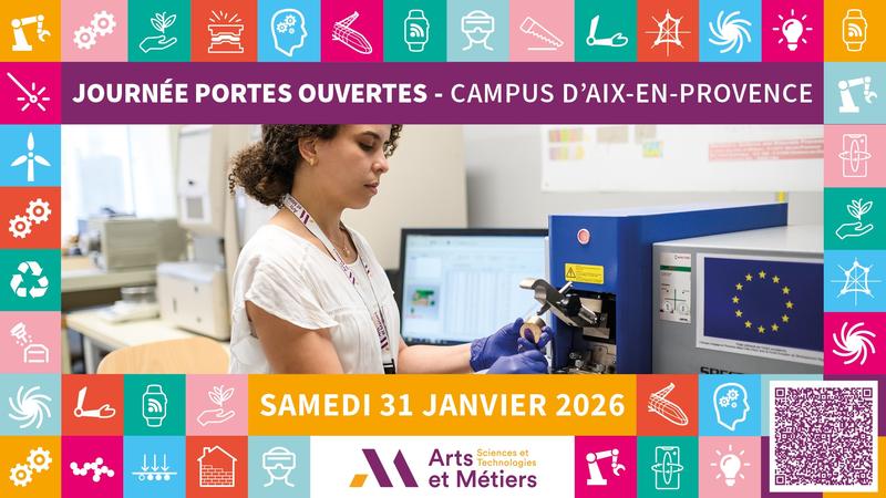 Journée portes ouvertes Campus Arts et Métiers d'Aix-en-Provence