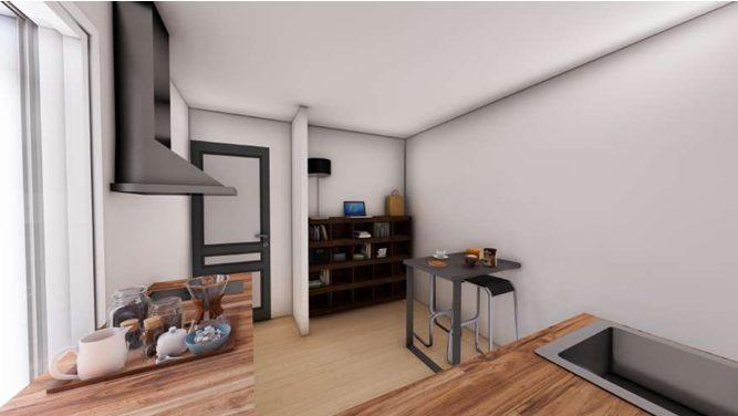 Appartement - 22 m² - 1 pièce