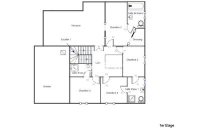 Maison - 180 m² - 7 pièces