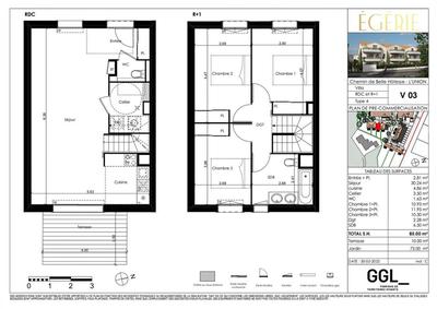 Maison - 88 m² - 4 pièces