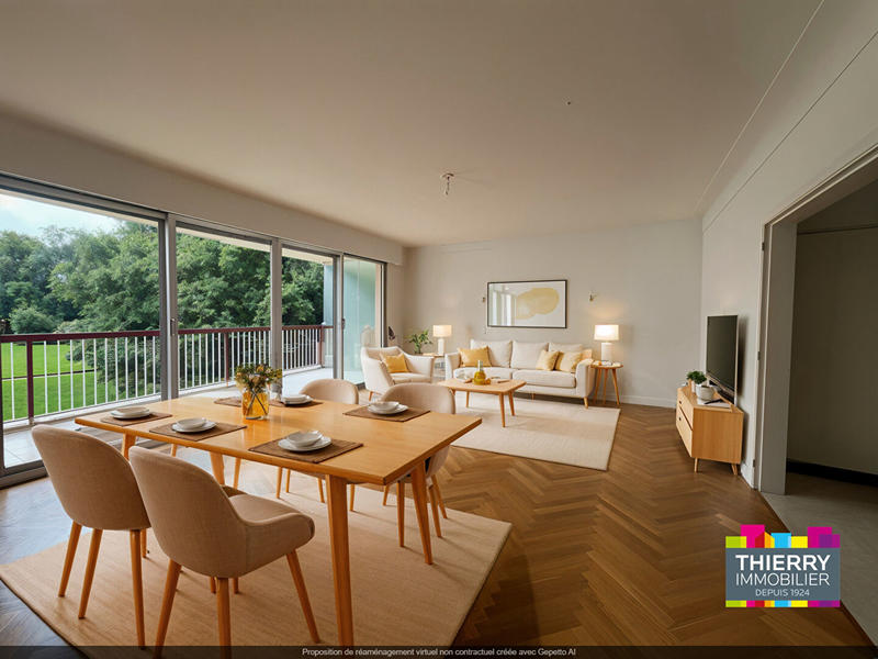 Appartement - 100 m² - 3 pièces