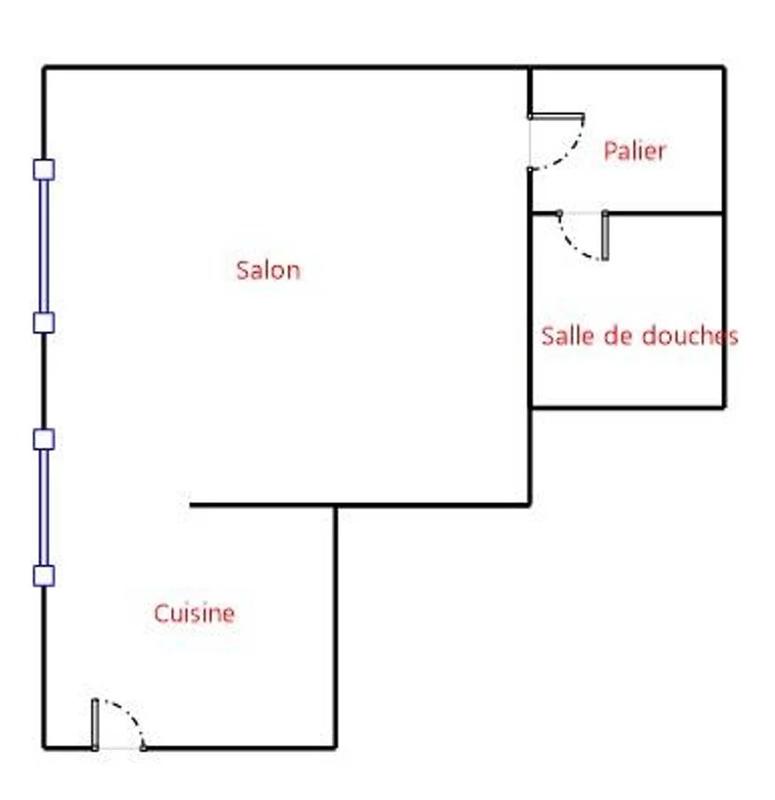 Appartement - 25 m² - 1 pièce