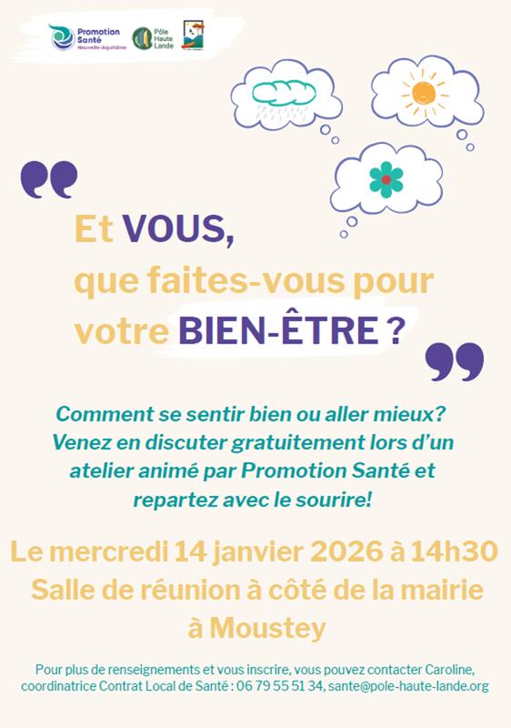 Et vous, que faites-vous pour votre bien être ?