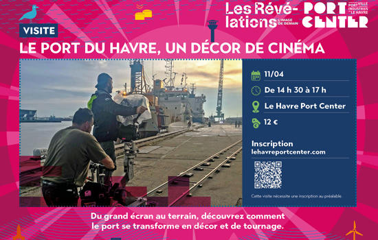 Visite guidée : le port du Havre, un décor de cinéma