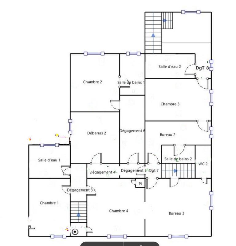 Maison - 310 m² - 12 pièces