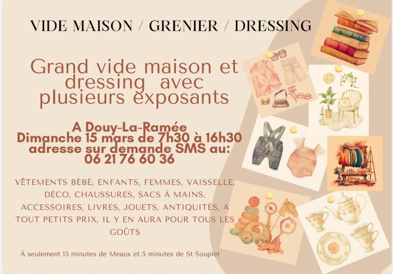 Vide maison - dressing