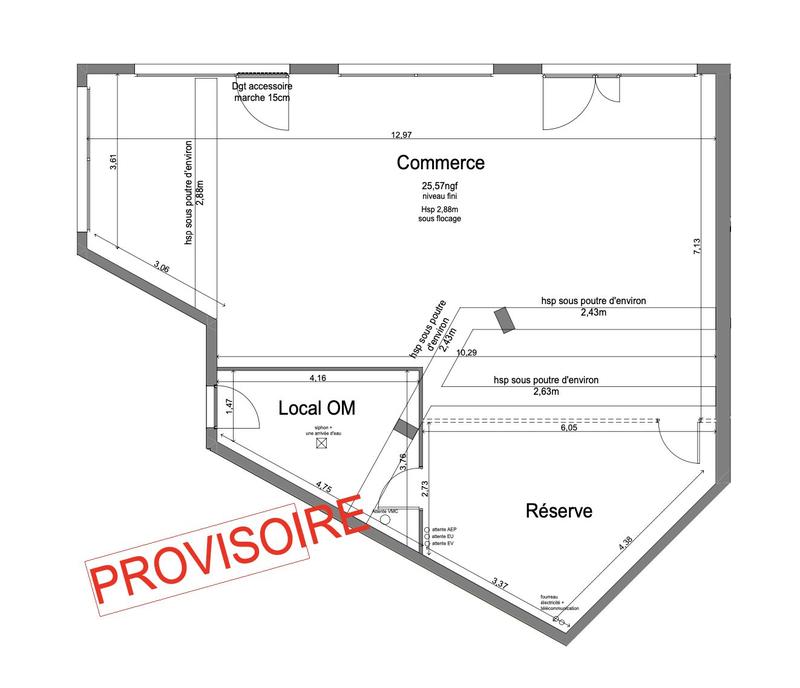 Local commercial - 110 m²
