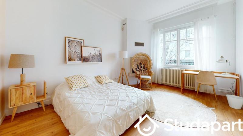 Chambre - 14 m² - 1 pièce