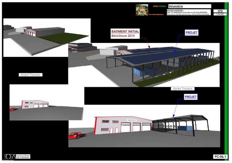 Entrepôt - 3 823 m²