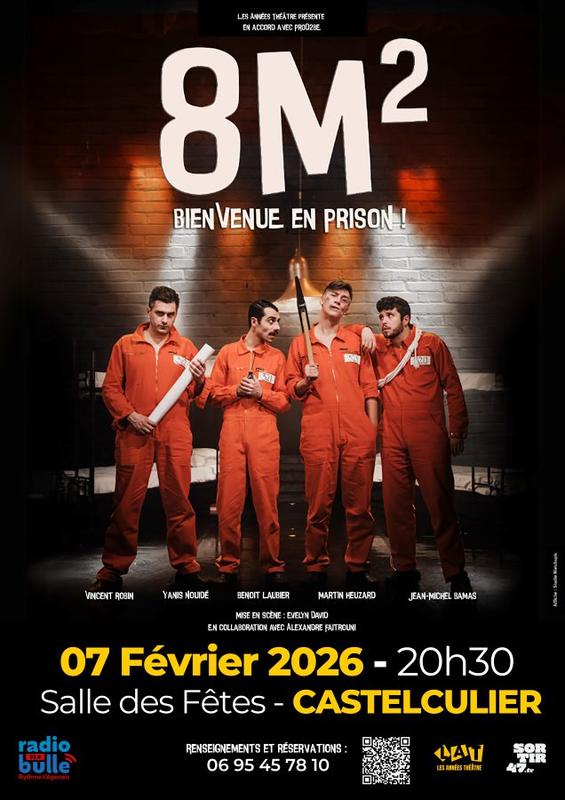 Théâtre humour : "8m2"