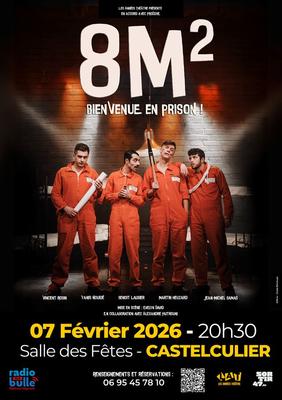 Théâtre humour : "8m2"