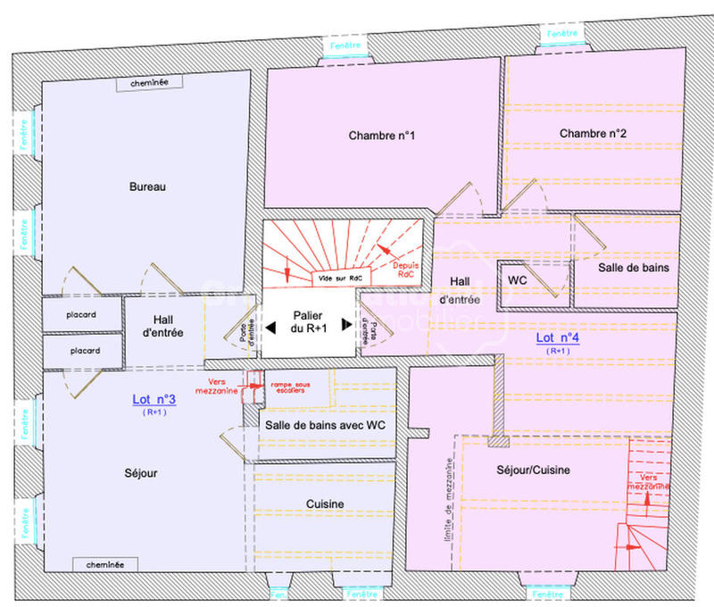 Appartement - 58 m² - 4 pièces
