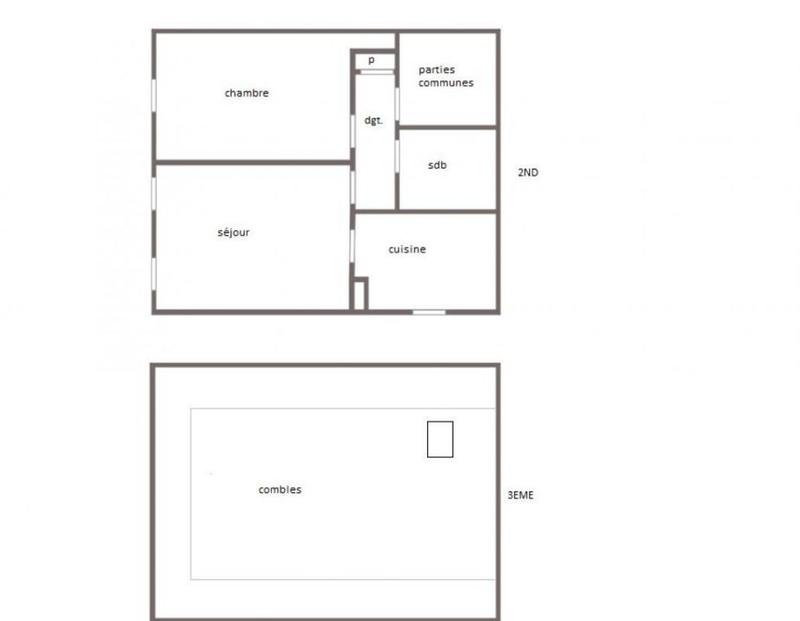 Appartement - 35 m² - 2 pièces