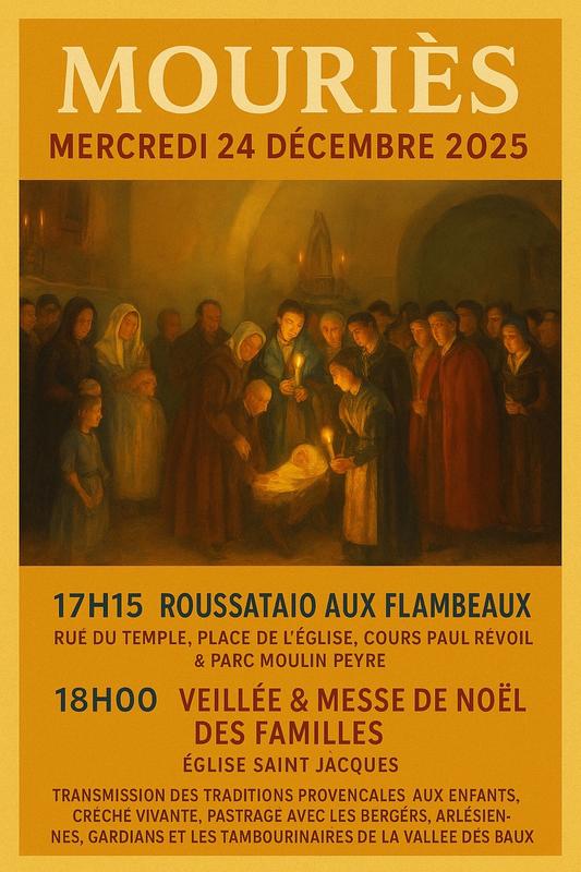 Messe de Noël à Mouriès