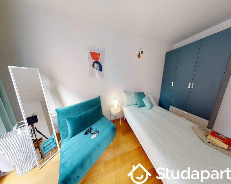 Chambre - 55 m² - 1 pièce