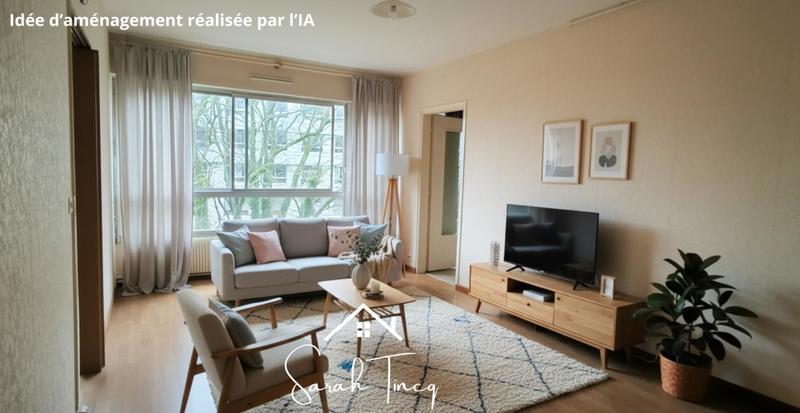 Appartement - 50 m² - 2 pièces