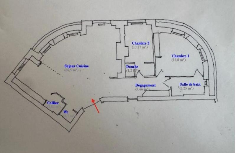 Appartement - 120 m² - 4 pièces
