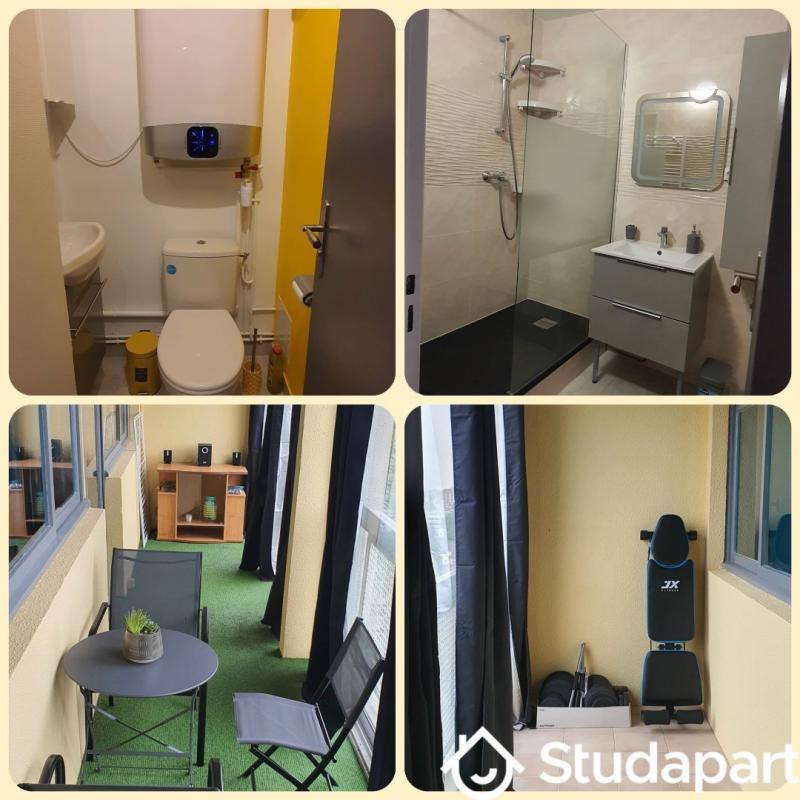 Chambre - 9 m² - 1 pièce