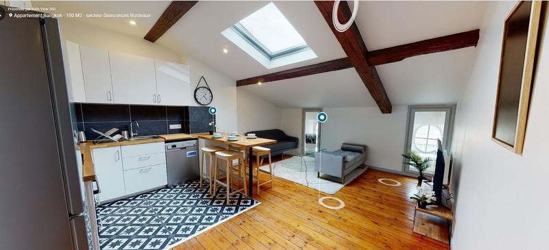 Chambre - 9 m² - 1 pièce