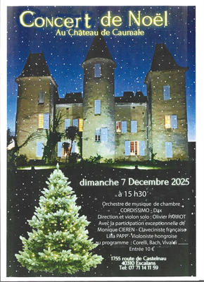 Concert de Noël au Château de Caumale