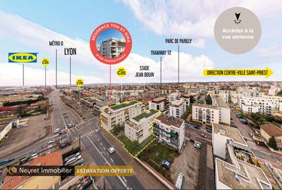 Appartement - 61 m² - 3 pièces