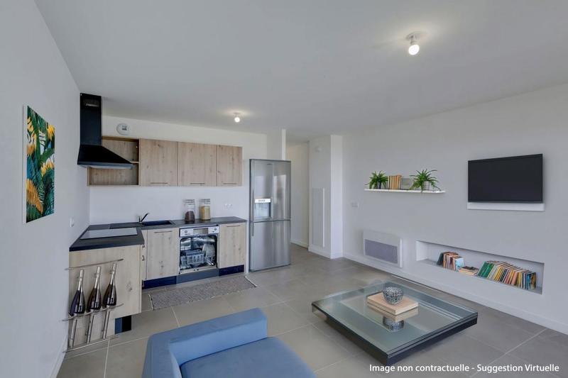 Appartement - 43 m² - 2 pièces