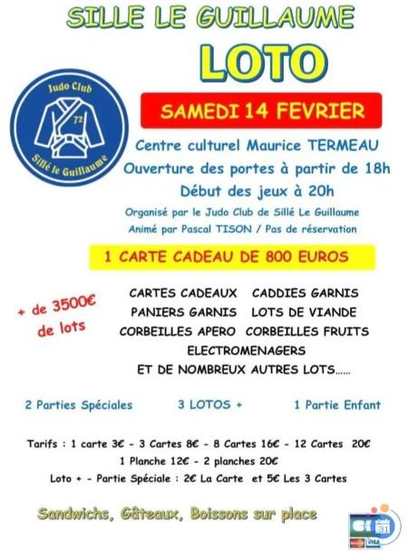 Loto du Judo Club de Sillé-le-Guillaume