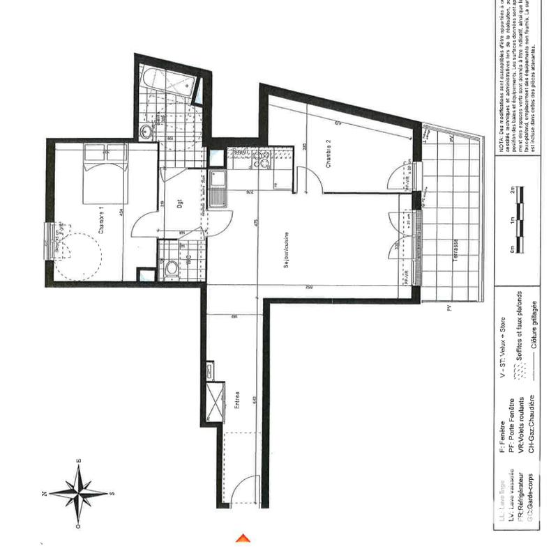 Appartement - 69 m² - 3 pièces