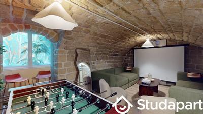 Chambre - 9 m² - 1 pièce