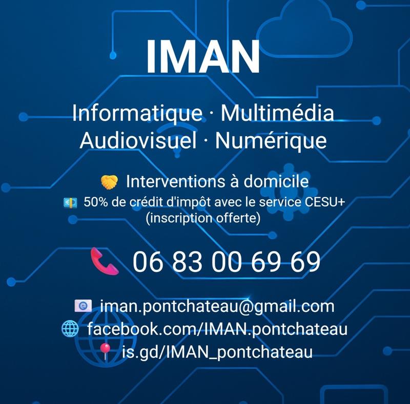 Assistance informatique &amp; numérique à domicile
