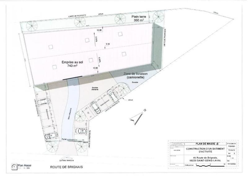 Local commercial - 740 m²