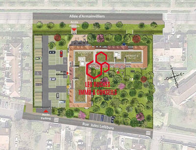 Appartement - 82 m² - 4 pièces