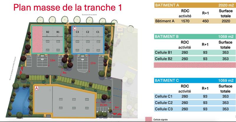 Entrepôt - 2 020 m²
