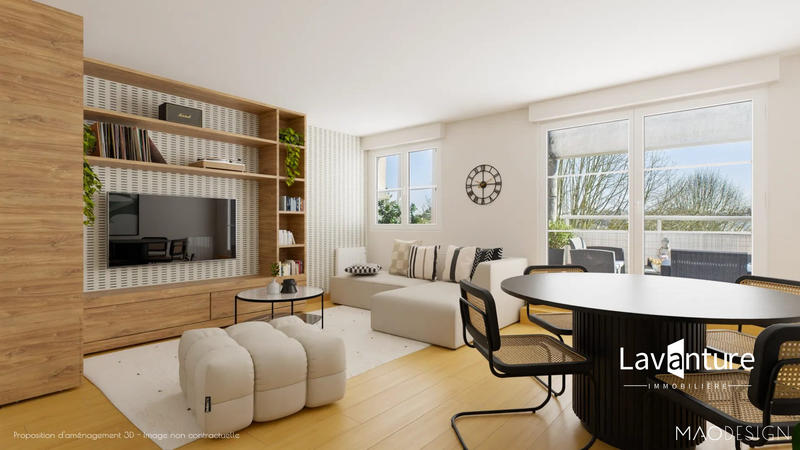 Appartement - 81 m² - 4 pièces