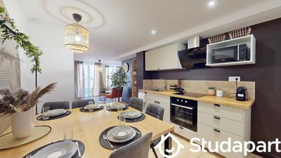 Chambre - 12 m² - 1 pièce