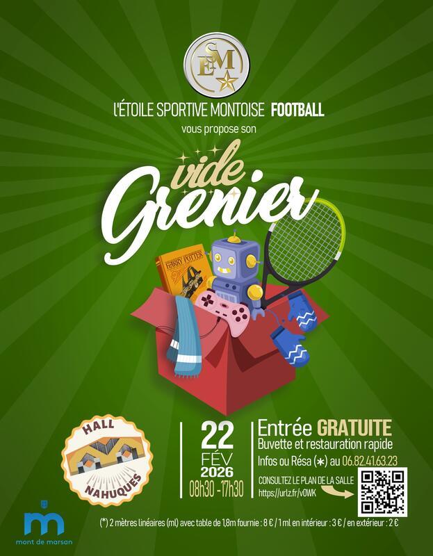Vide grenier esm football