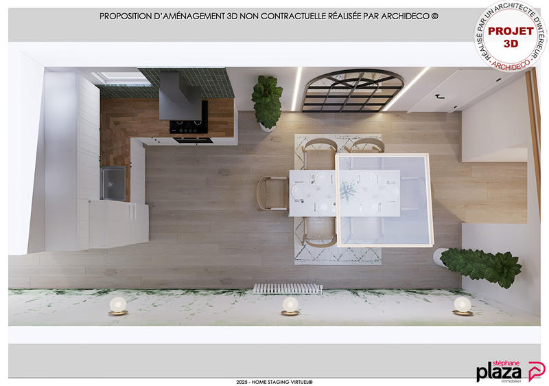 Appartement - 59 m² - 3 pièces