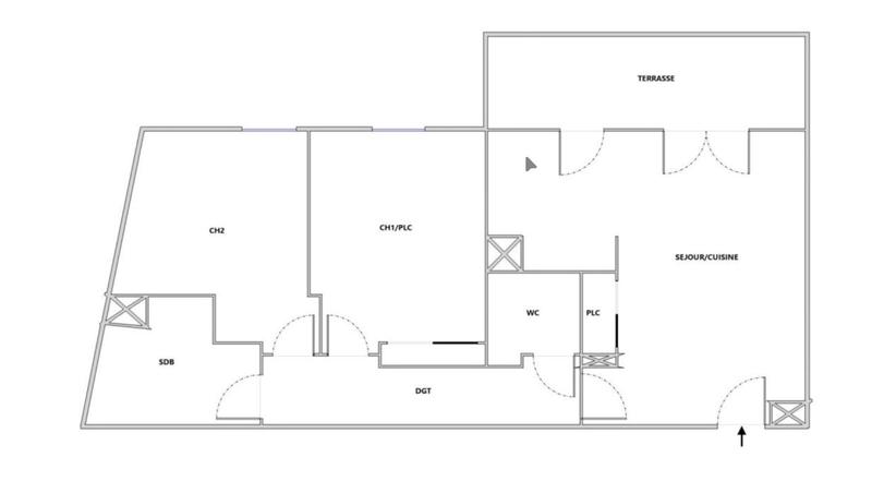 Appartement - 63 m² - 3 pièces